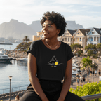 No Shit Shirts - Crop Shirt (Frontprint Large): No Shit! - Crop Shirts - basic