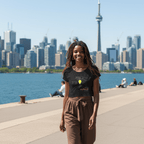 No Shit Shirts - Crop Shirt (Frontprint Large): She knew she could, but he explained it first. - Crop Shirts - basic