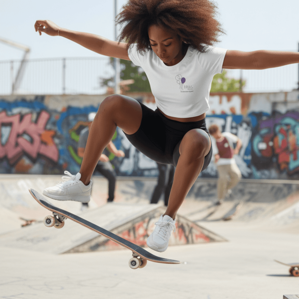 No Shit Shirts - Crop Shirt: Girls just wanna have fun(damental rights) - Crop Shirts - basic