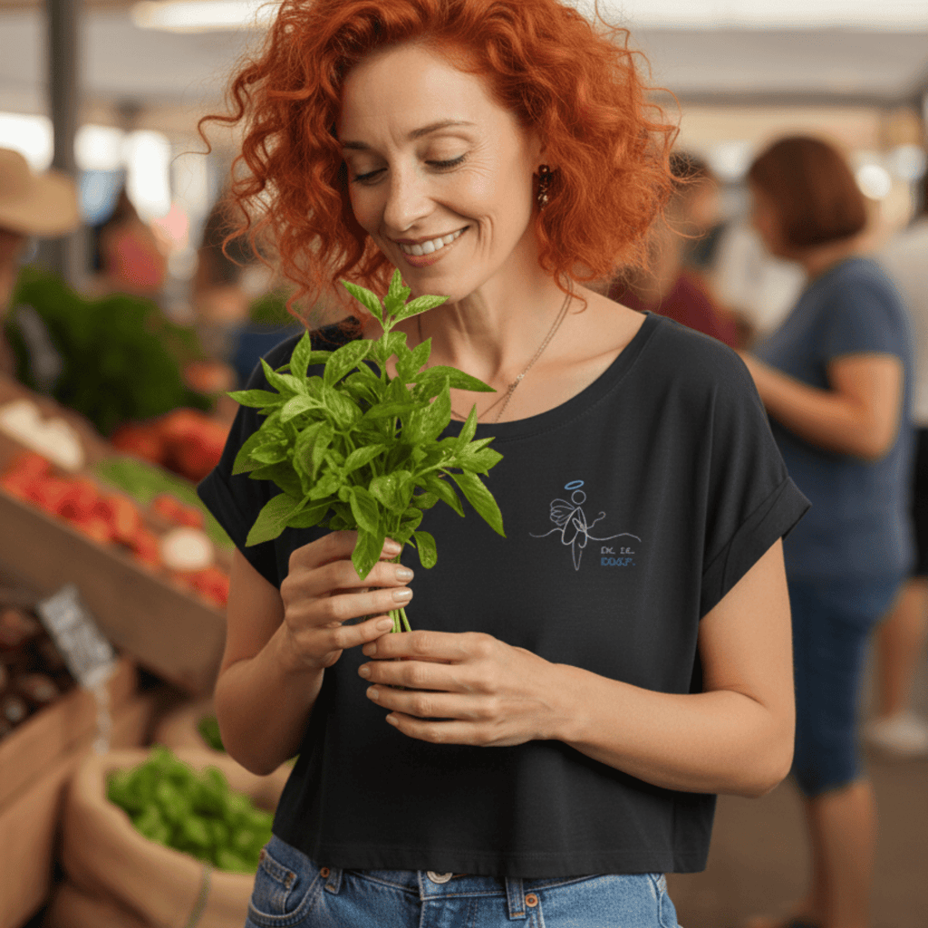 No Shit Shirts - Crop Shirt: IDK. IDC. IDGAF. - Crop Shirts - basic