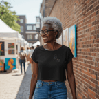 No Shit Shirts - Crop Shirt: My Body, My Rules - Body & Autonomy & Sexism - basic