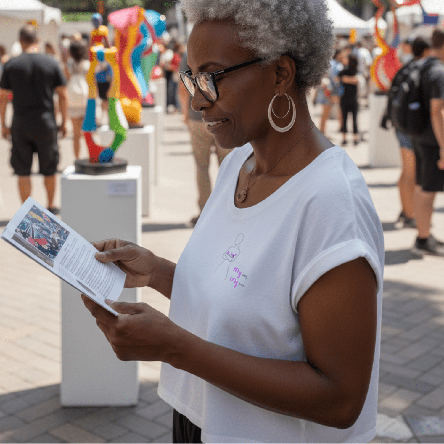 No Shit Shirts - Crop Shirt: My Body, My Rules - Body & Autonomy & Sexism - basic