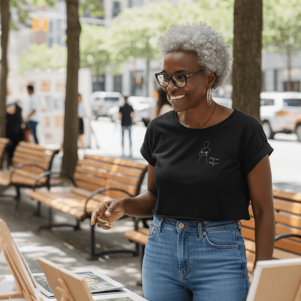 No Shit Shirts - Crop Shirt: My Body, My Rules - Body & Autonomy & Sexism - basic