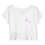 No Shit Shirts - Crop Shirt: My Body, My Rules - Body & Autonomy & Sexism - basic