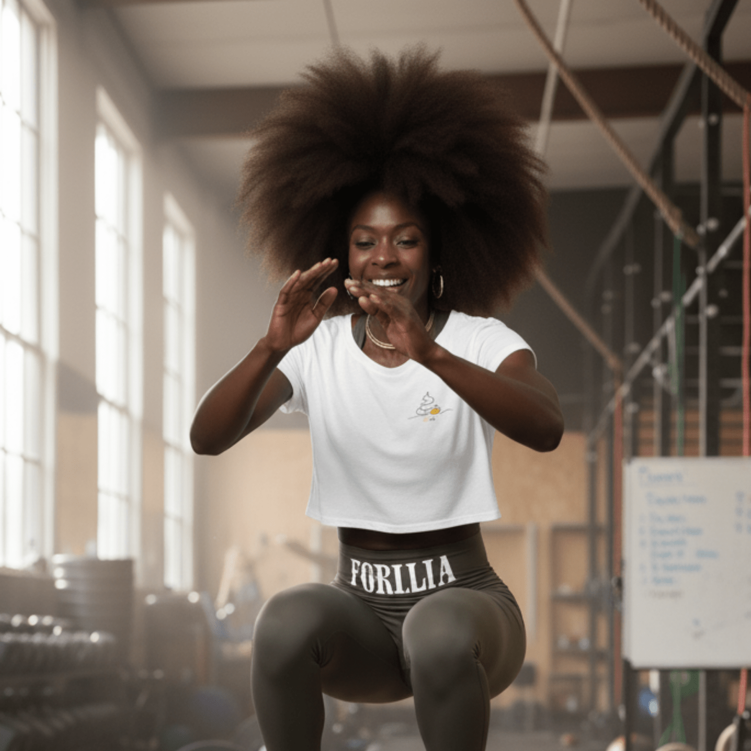 No Shit Shirts - Crop Shirt: No Shit! - Crop Shirts - basic