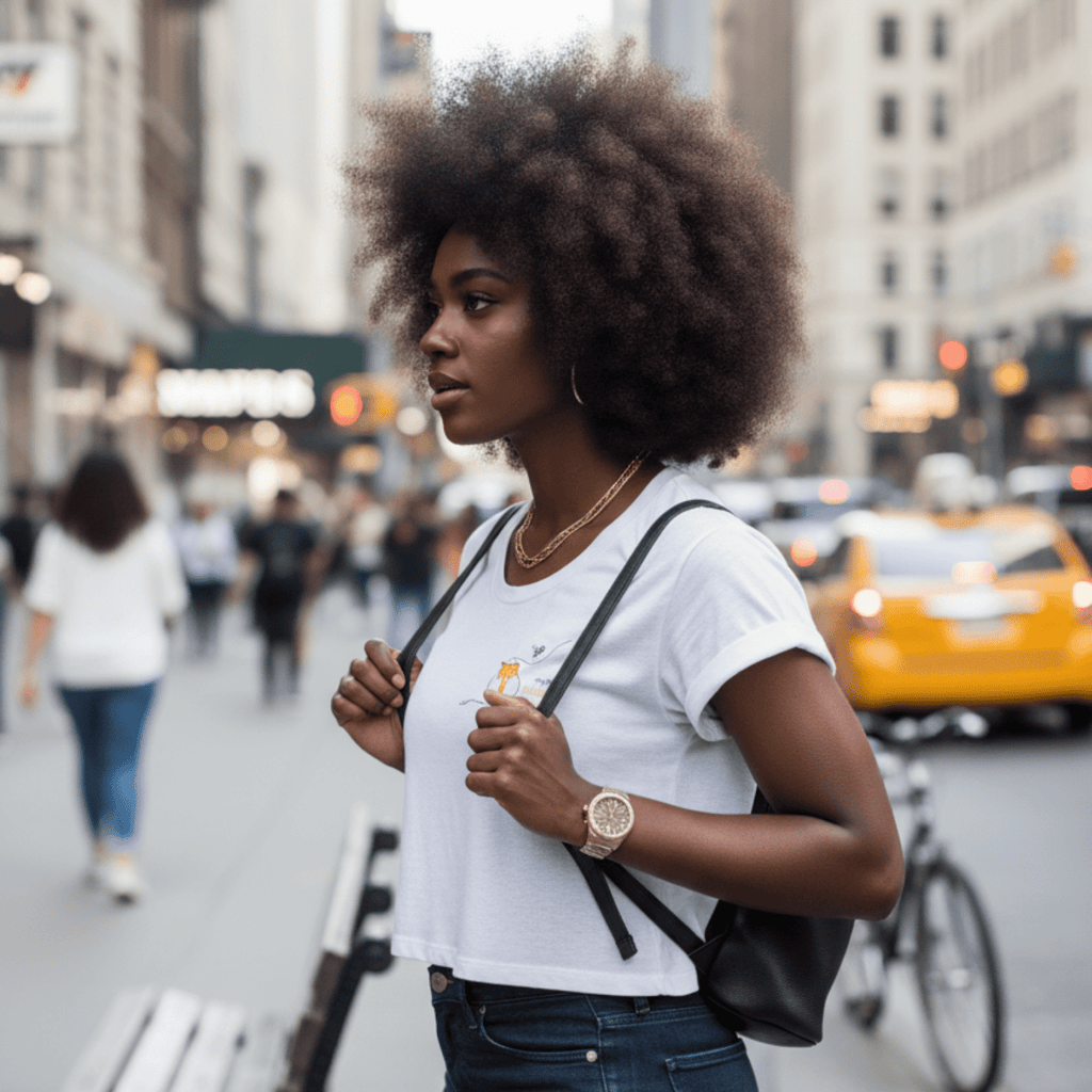 No Shit Shirts - Crop Shirt: Not your honey - Body & Autonomy & Sexism - basic