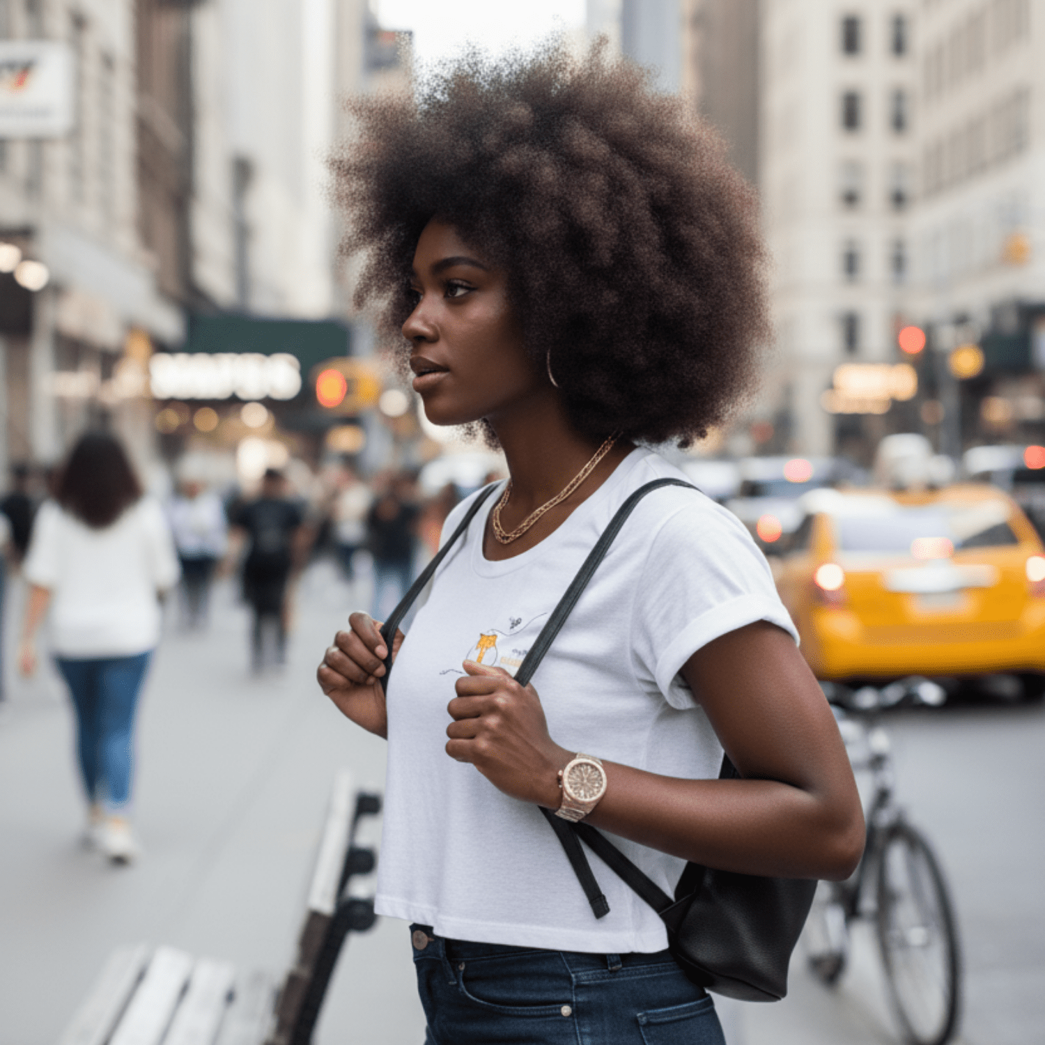 No Shit Shirts - Crop Shirt: Not your honey - Body & Autonomy & Sexism - basic