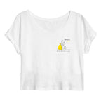 No Shit Shirts - Crop Shirt: Same job. Same hours. Less pay. Guess who? - Crop Shirts - basic