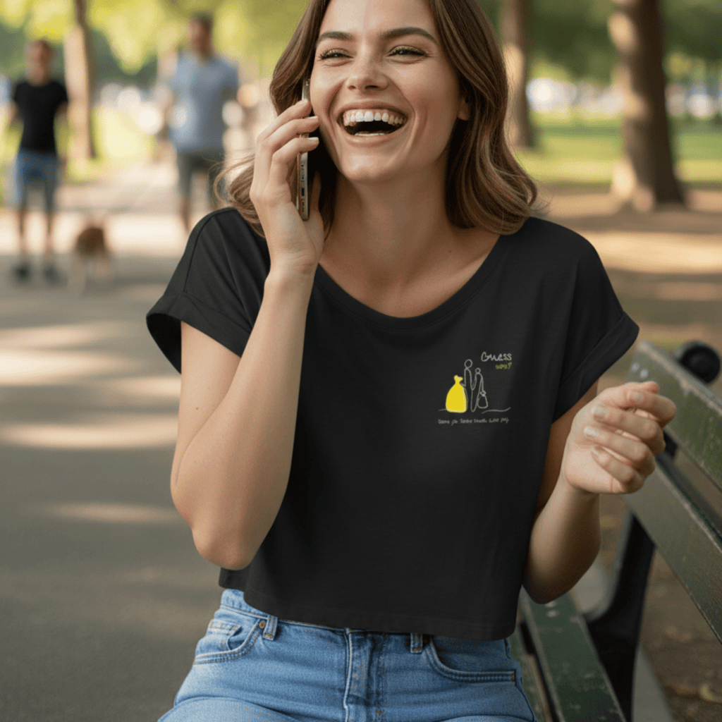 No Shit Shirts - Crop Shirt: Same job. Same hours. Less pay. Guess who? - Crop Shirts - basic