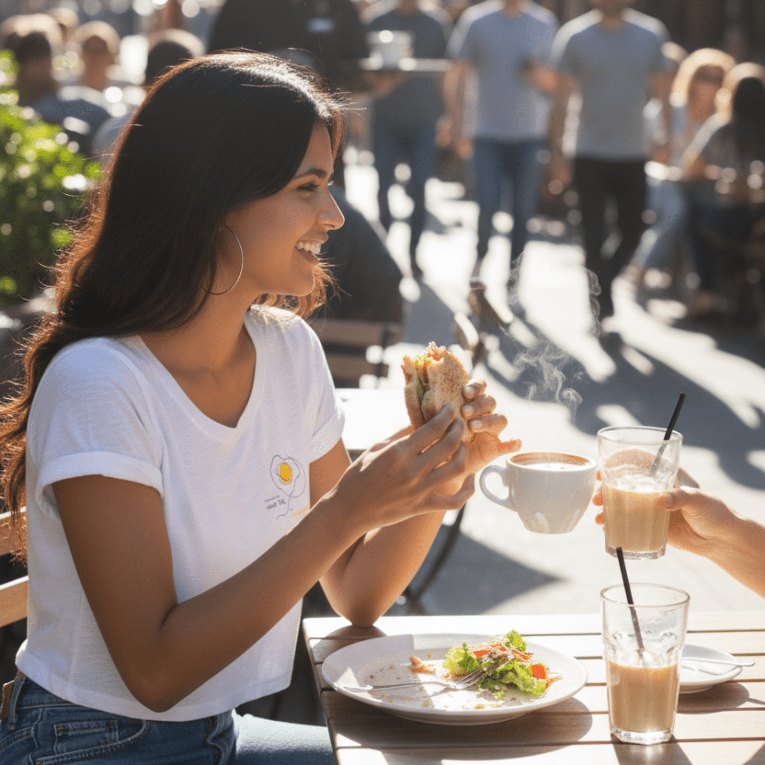 No Shit Shirts - Crop Shirt: Scrambled eggs need skill, not chromosomes. - Crop Shirts - basic