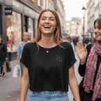 No Shit Shirts - Crop Shirt: Send Naps, Not Nudes - Body & Autonomy & Sexism - basic