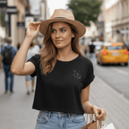 No Shit Shirts - Crop Shirt: Send Naps, Not Nudes - Body & Autonomy & Sexism - basic