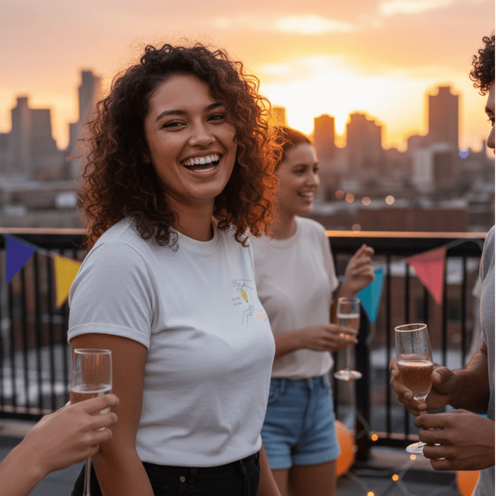 No Shit Shirts - Crop Shirt: She knew she could, but he explained it first. - Crop Shirts - basic