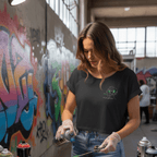 No Shit Shirts - Crop Shirt: Support women. Not just your mom - Crop Shirts - basic