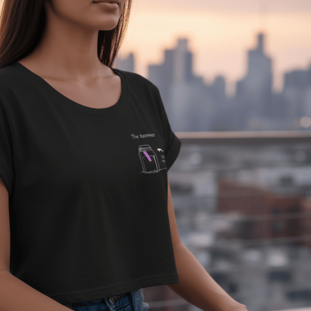 No Shit Shirts - Crop Shirt: The reasons why men are superior: - Crop Shirts - basic