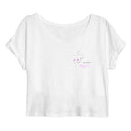 No Shit Shirts - Crop Shirt: We all have nipples! - basic