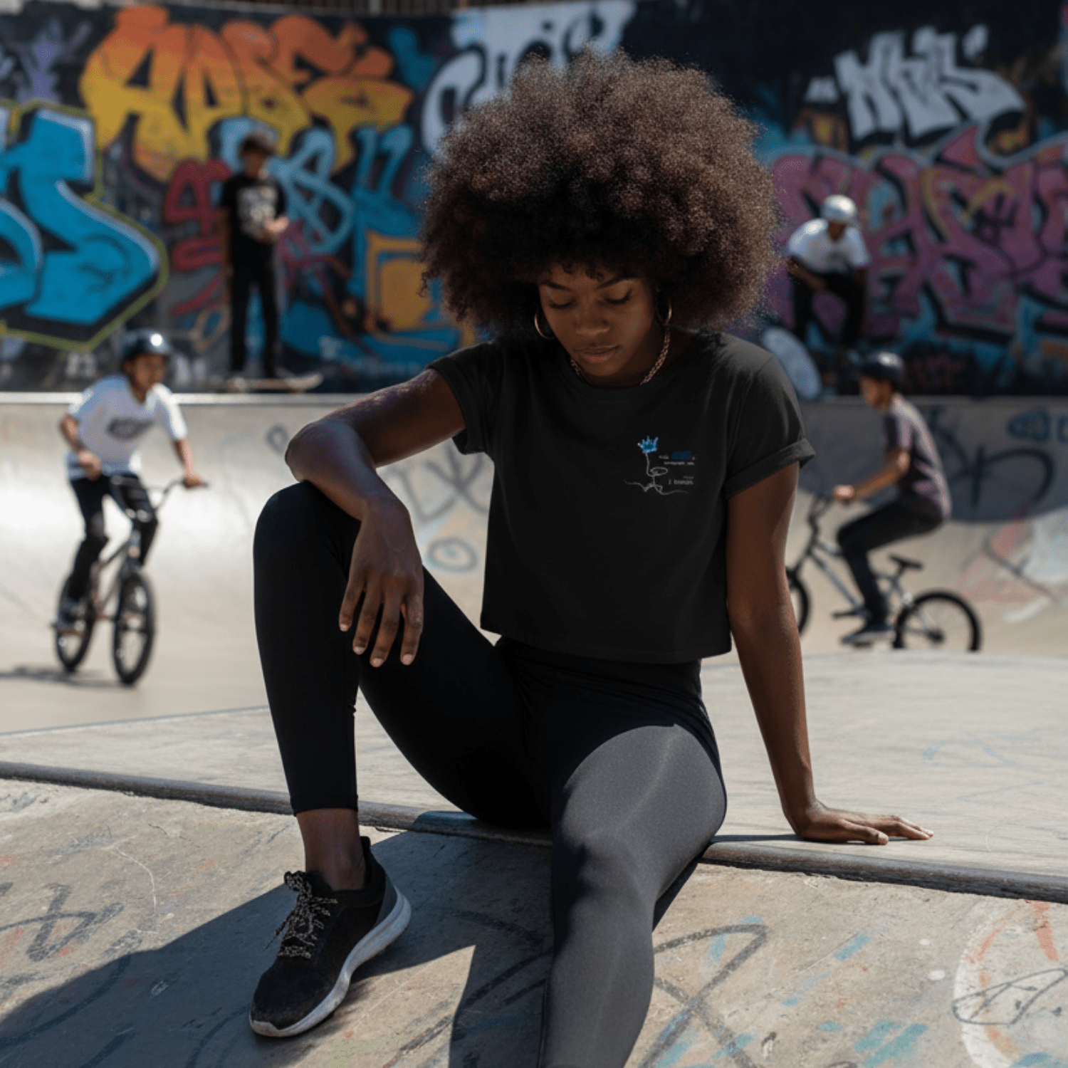 No Shit Shirts - Crop Shirt: Your CEO is someone’s son. Shocking, I know. - Crop Shirts - basic