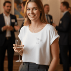 No Shit Shirts - Crop Shirt: Your not my type - Body & Autonomy & Sexism - basic