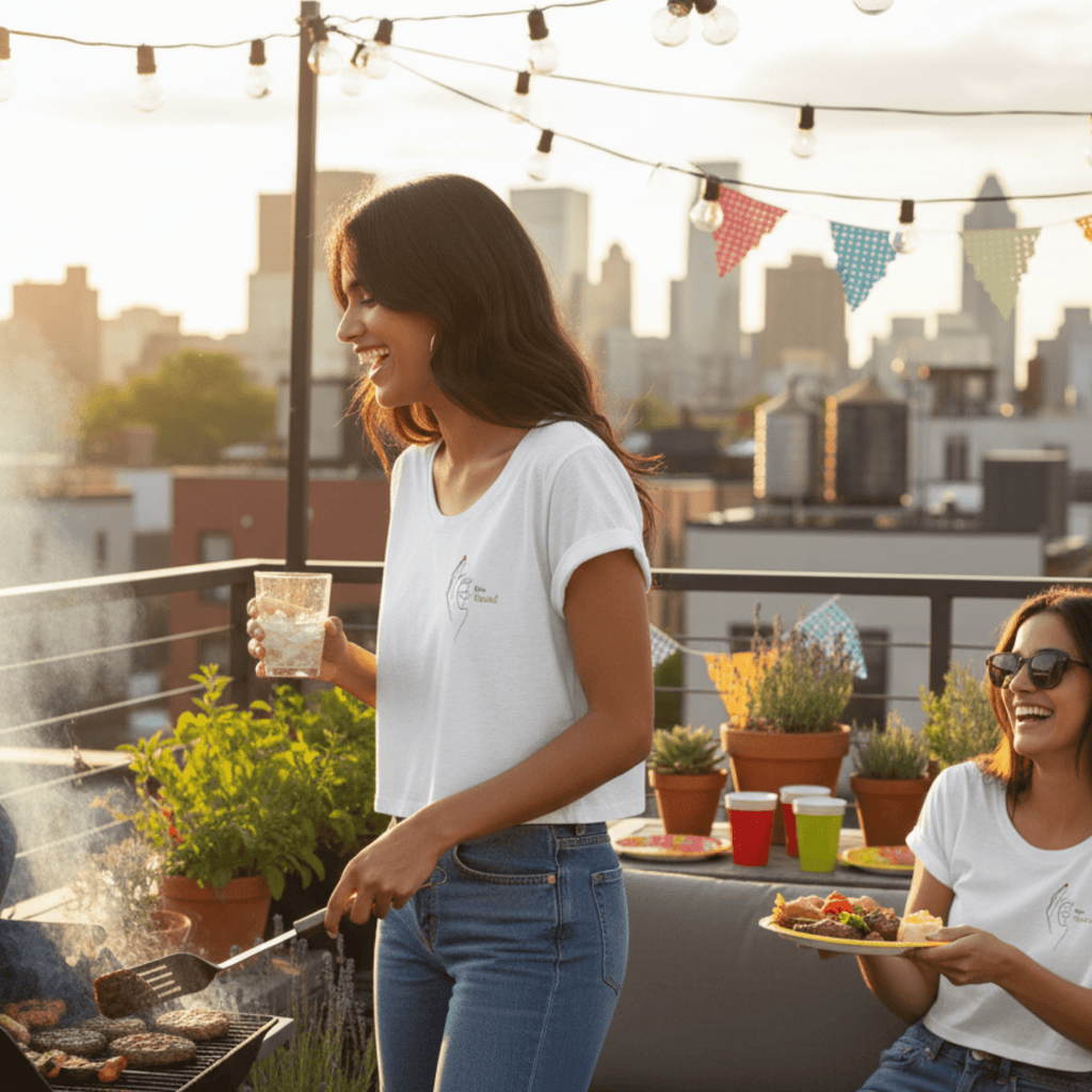 No Shit Shirts - Crop Shirt: Zero Fucks - Crop Shirts - basic