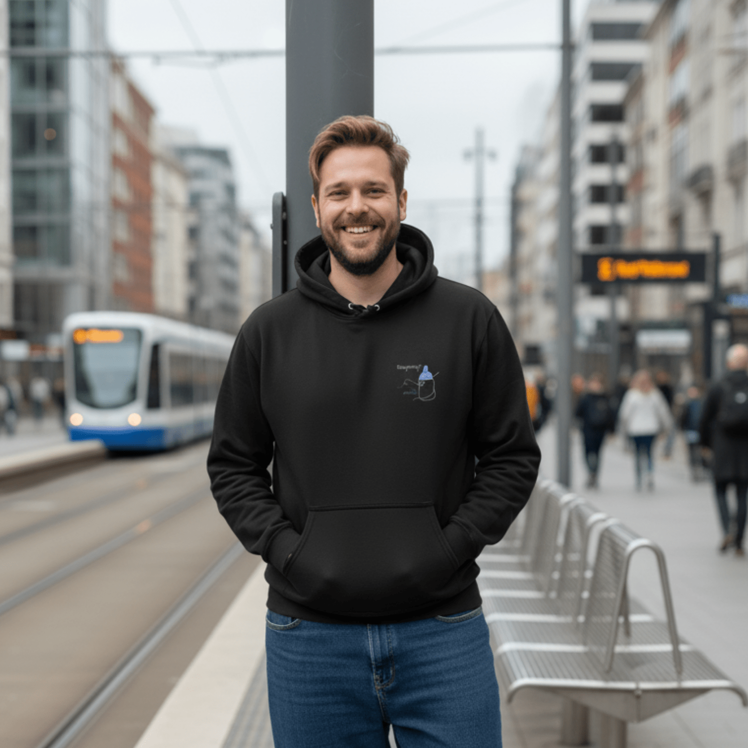 No Shit Shirts - Hoodie: Babysitting? That’s called parenting! - Gender Roles - basic