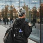 No Shit Shirts - Hoodie (Backprint): Babysitting? That’s called parenting! - Gender Roles - basic