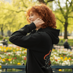 No Shit Shirts - Hoodie (Backprint): Cooking is a skill, not a gender. - Gender Roles - basic