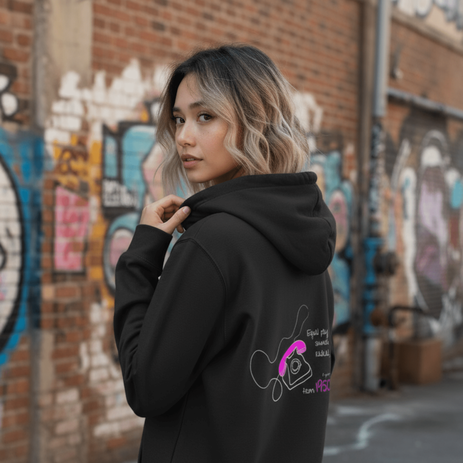 No Shit Shirts - Hoodie (Backprint): Equal pay sounds radical… if you’re from 1950. - Equal Pay - basic