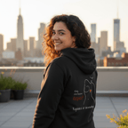 No Shit Shirts - Hoodie (Backprint): Every chest deserves respect. Regardless of inventory. - Body & Autonomy & Sexism - basic