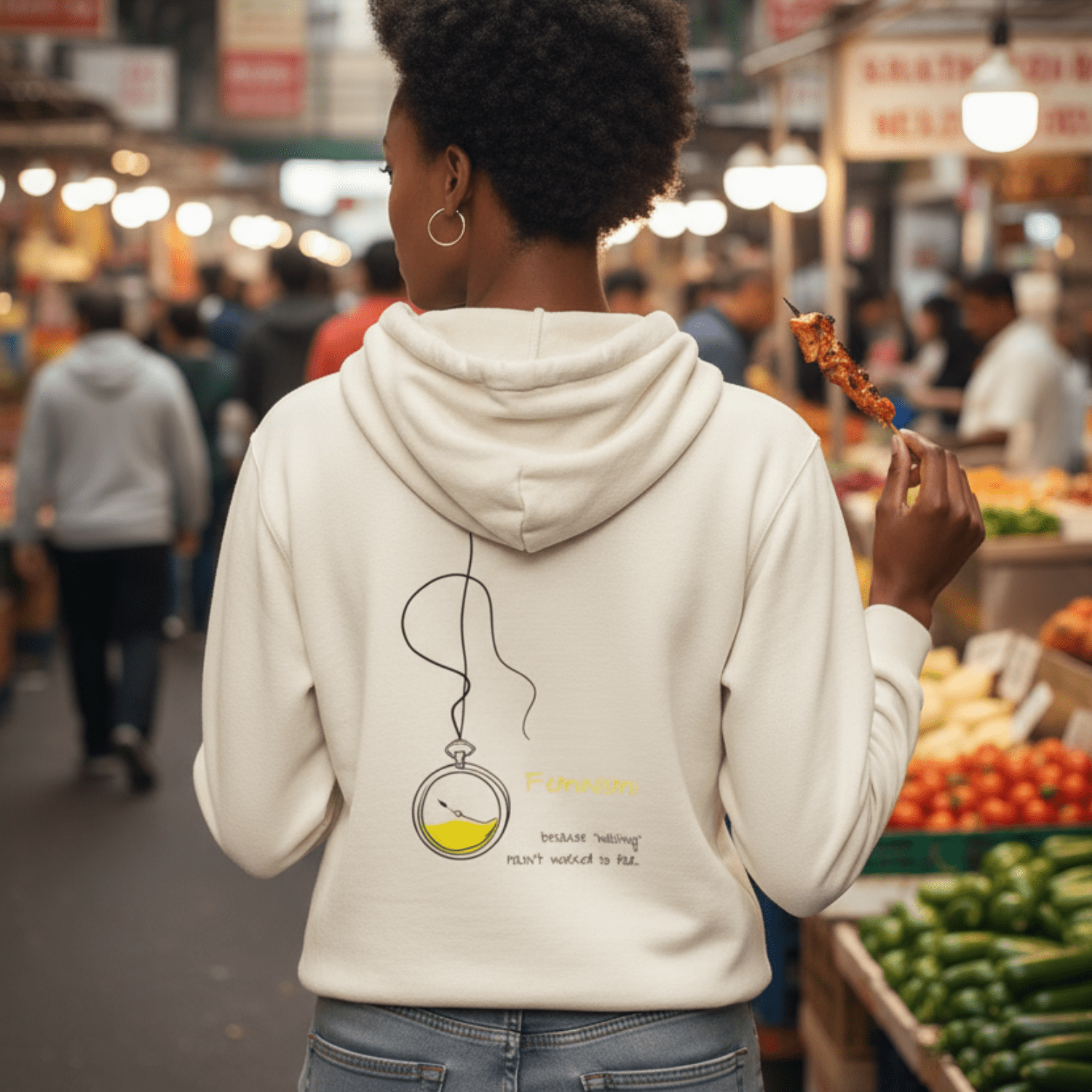 No Shit Shirts - Hoodie (Backprint): Feminism: because “waiting” hasn’t worked so far - Hoodies - basic