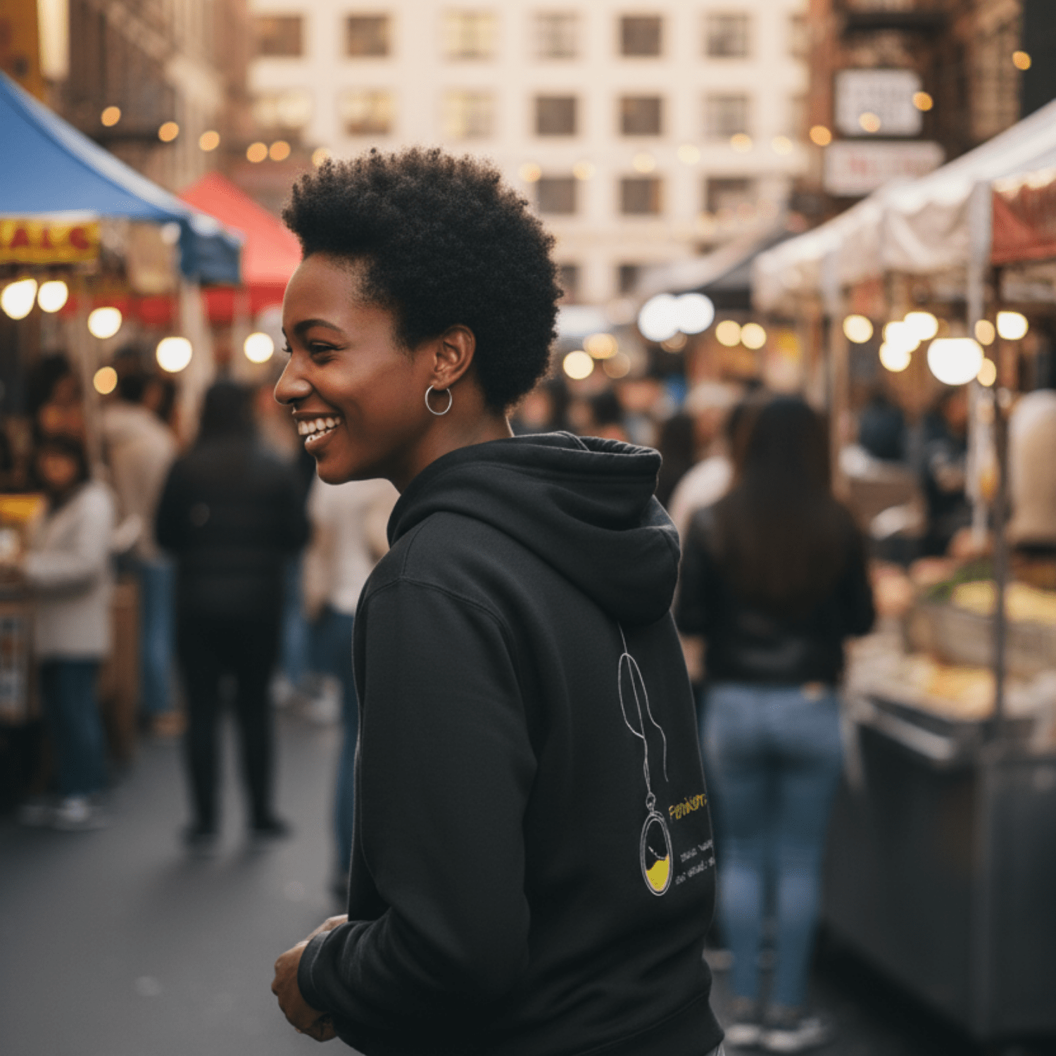 No Shit Shirts - Hoodie (Backprint): Feminism: because “waiting” hasn’t worked so far - Hoodies - basic