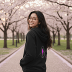 No Shit Shirts - Hoodie (Backprint): Feminist AF - Gender Roles - basic