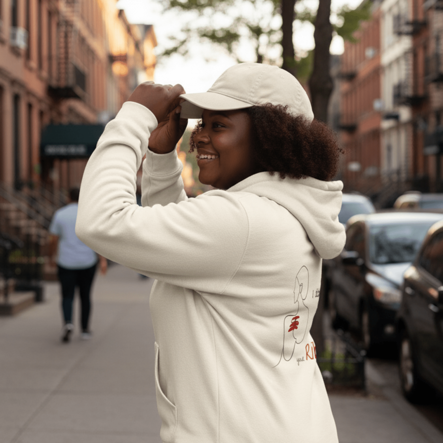 No Shit Shirts - Hoodie (Backprint): I didn’t come from your rib. - Body & Autonomy & Sexism - basic