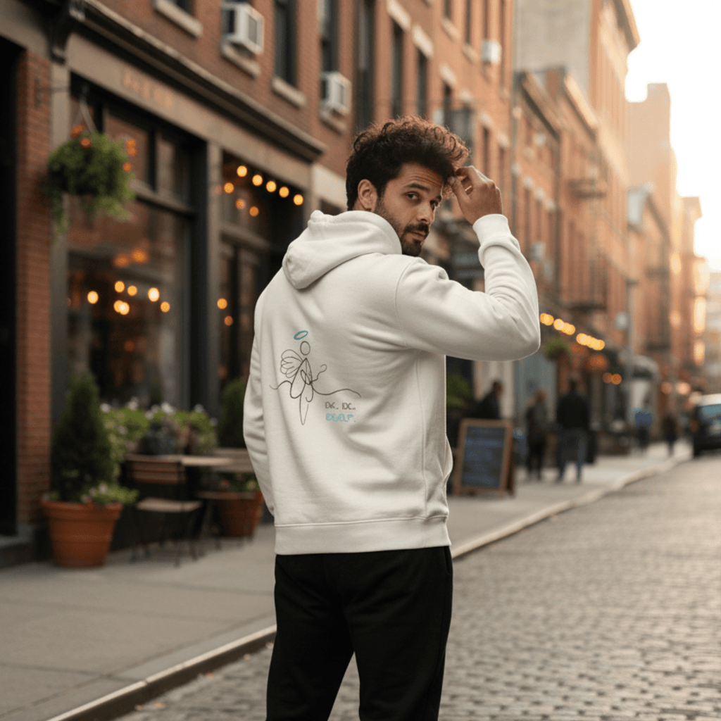 No Shit Shirts - Hoodie (Backprint): IDK. IDC. IDGAF. - Hoodies - basic