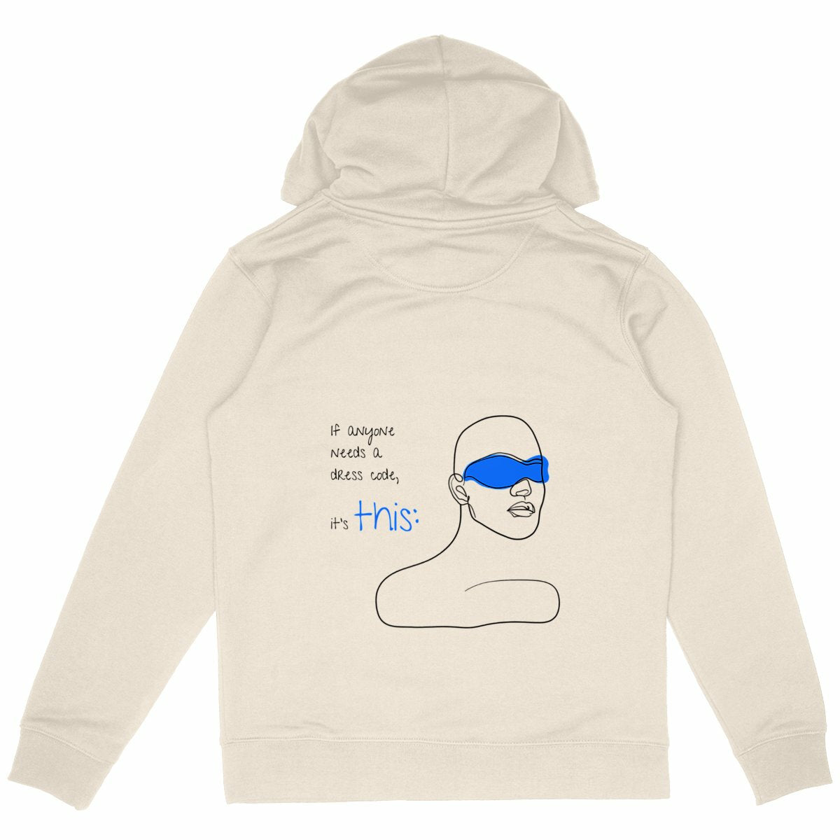 No Shit Shirts - Hoodie (Backprint): If anyone needs a dress code, it’s this: - Hoodies - basic