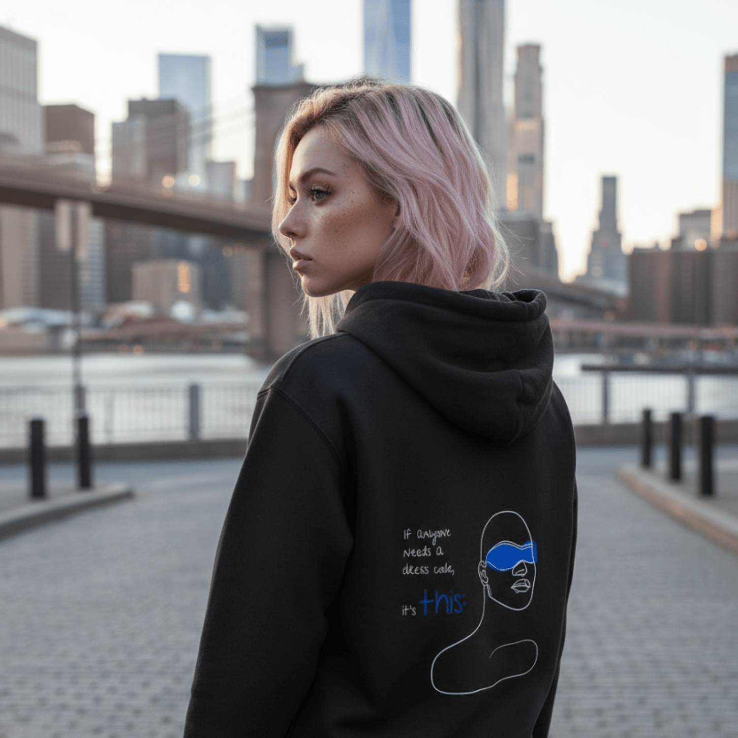 No Shit Shirts - Hoodie (Backprint): If anyone needs a dress code, it’s this: - Hoodies - basic