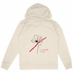 No Shit Shirts - Hoodie (Backprint): I’ll take power over flowers - Hoodies - basic