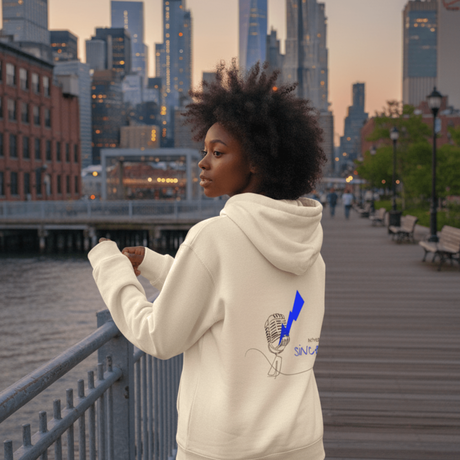 No Shit Shirts - Hoodie (Backprint): Interrupted since birth. - Hoodies - basic