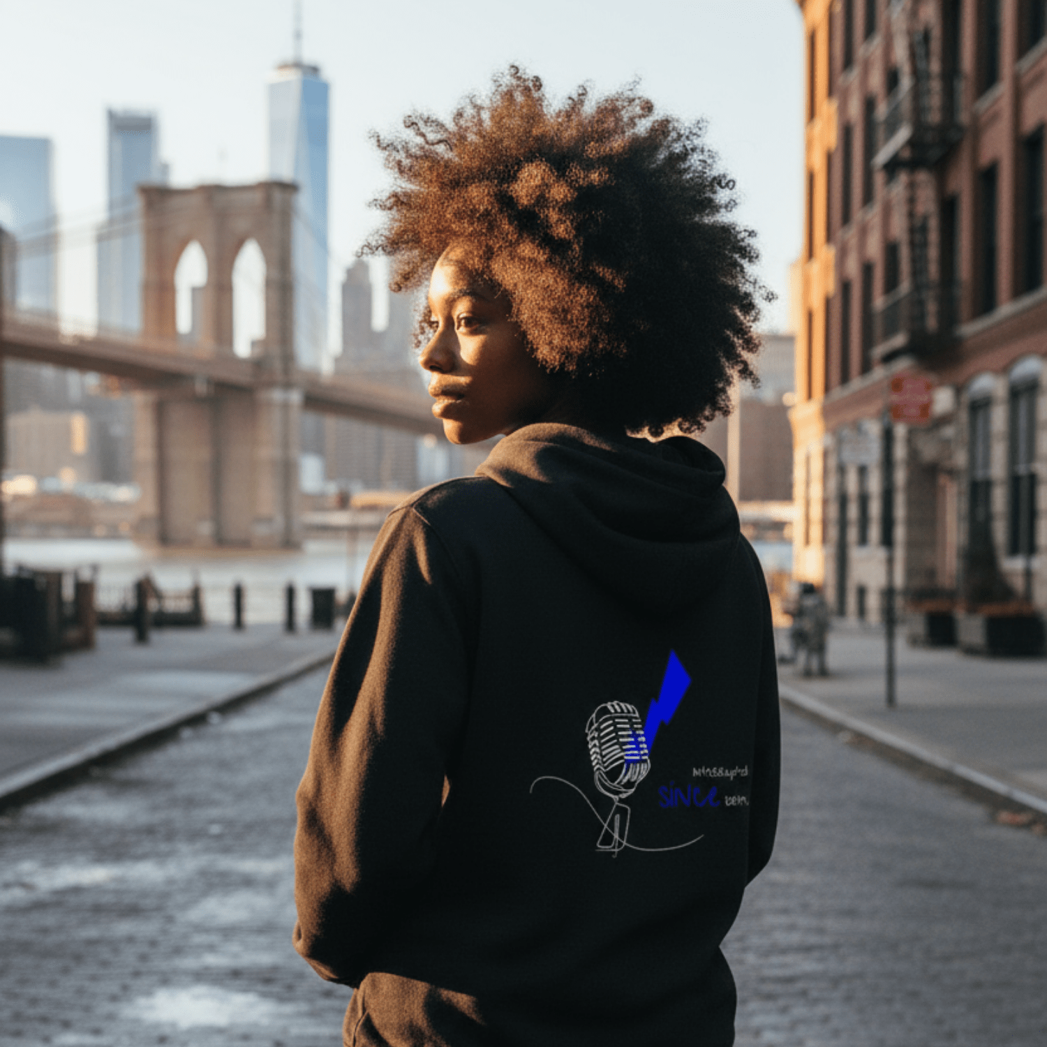 No Shit Shirts - Hoodie (Backprint): Interrupted since birth. - Hoodies - basic