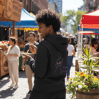 No Shit Shirts - Hoodie (Backprint): My Body, My Rules - Body & Autonomy & Sexism - basic