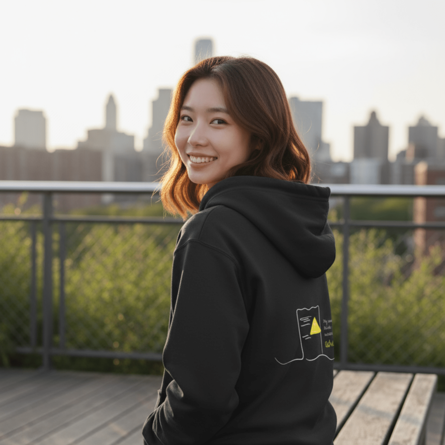 No Shit Shirts - Hoodie (Backprint): My invoice includes unsolicited advice. - Hoodies - basic