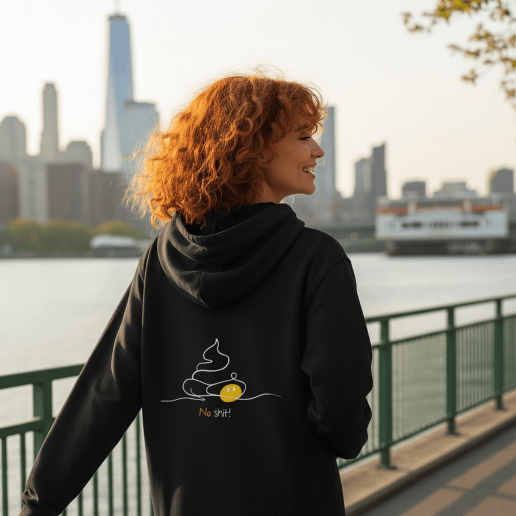 No Shit Shirts - Hoodie (Backprint): No Shit! - Hoodies - basic