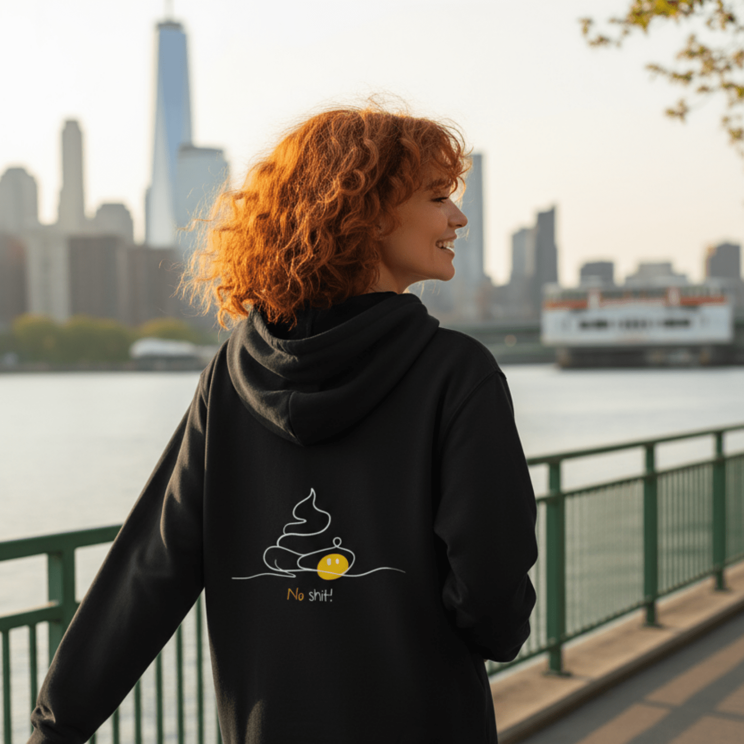 No Shit Shirts - Hoodie (Backprint): No Shit! - Hoodies - basic