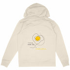 No Shit Shirts - Hoodie (Backprint): Scrambled eggs need skill, not chromosomes. - Gender Roles - basic