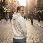 No Shit Shirts - Hoodie (Backprint): Scrambled eggs need skill, not chromosomes. - Gender Roles - basic