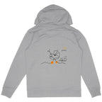 No Shit Shirts - Hoodie (Backprint): Yes, grandma, I still don’t want children - Gender Roles - basic
