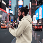 No Shit Shirts - Hoodie (Backprint): Yes, grandma, I still don’t want children - Gender Roles - basic