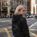 No Shit Shirts - Hoodie (Backprint): Your not my type - Body & Autonomy & Sexism - basic