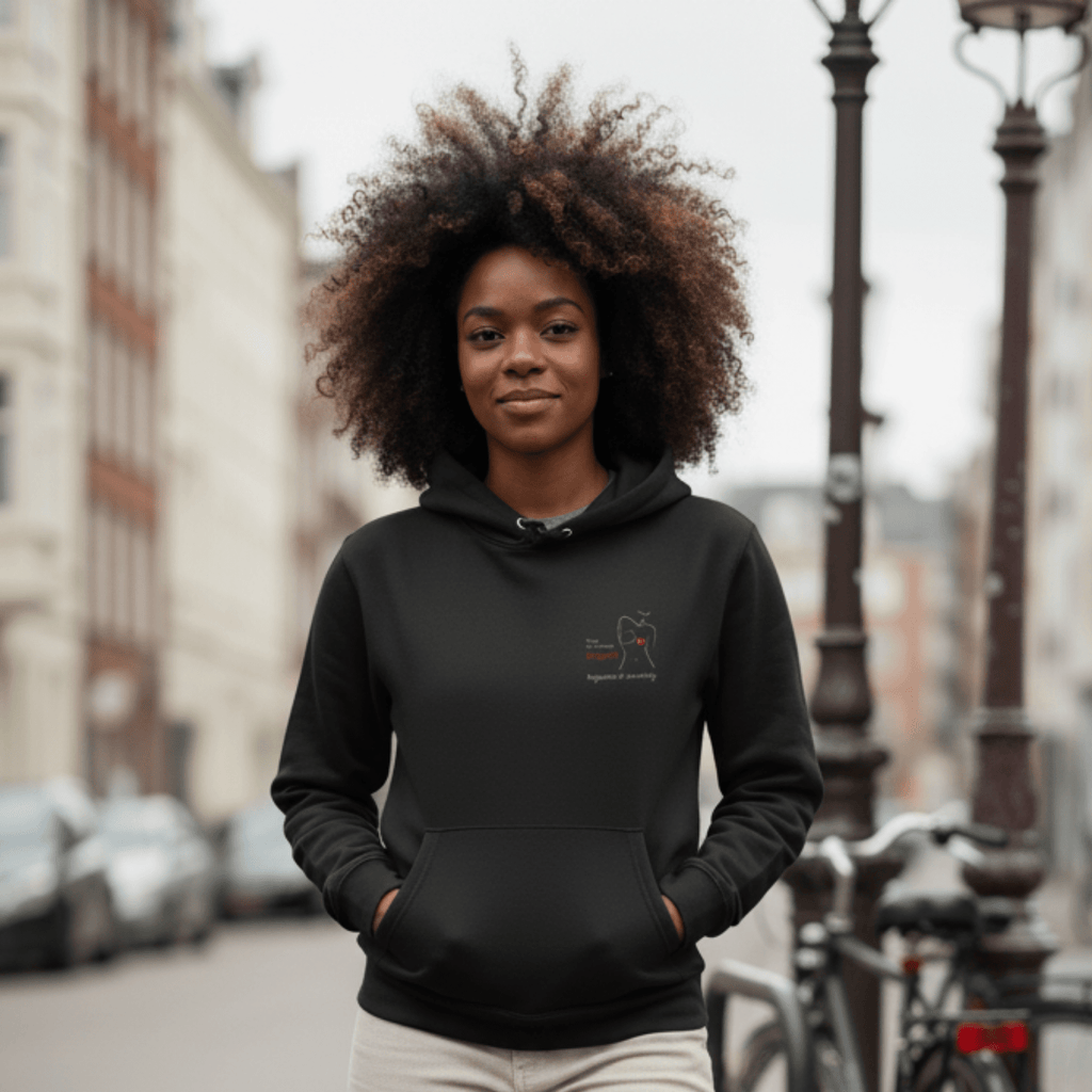 No Shit Shirts - Hoodie: Every chest deserves respect. Regardless of inventory. - Body & Autonomy & Sexism - basic