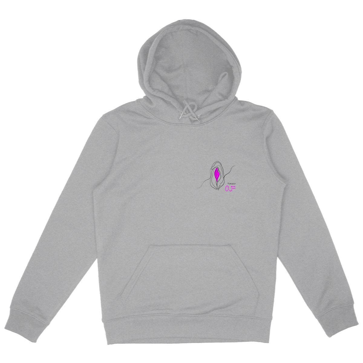 No Shit Shirts - Hoodie: Feminist AF - Hoodies - basic