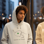 No Shit Shirts - Hoodie (Frontprint Large): Compliments ≠ comments. - Hoodies - basic